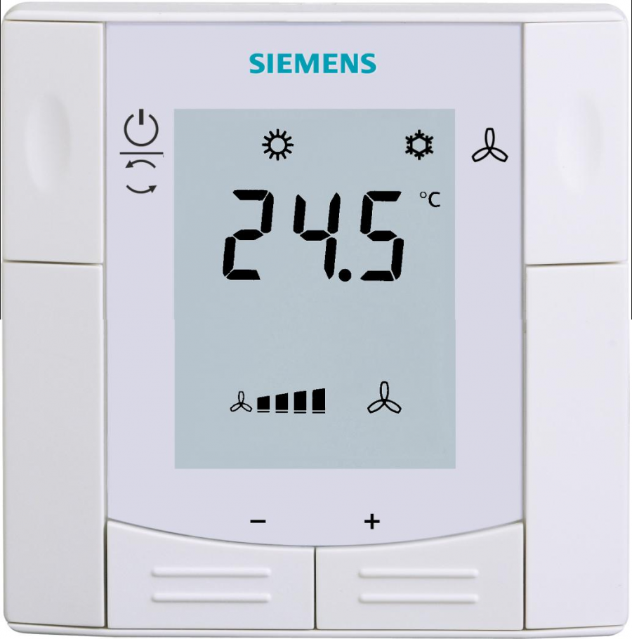 RDF302 Cảm Biến Nhiệt Độ Modbus Siemens RDF302.B / RDF302.BB – Giải Pháp Điều Khiển Nhiệt Độ Thông Minh Cho Hệ Thống FCU