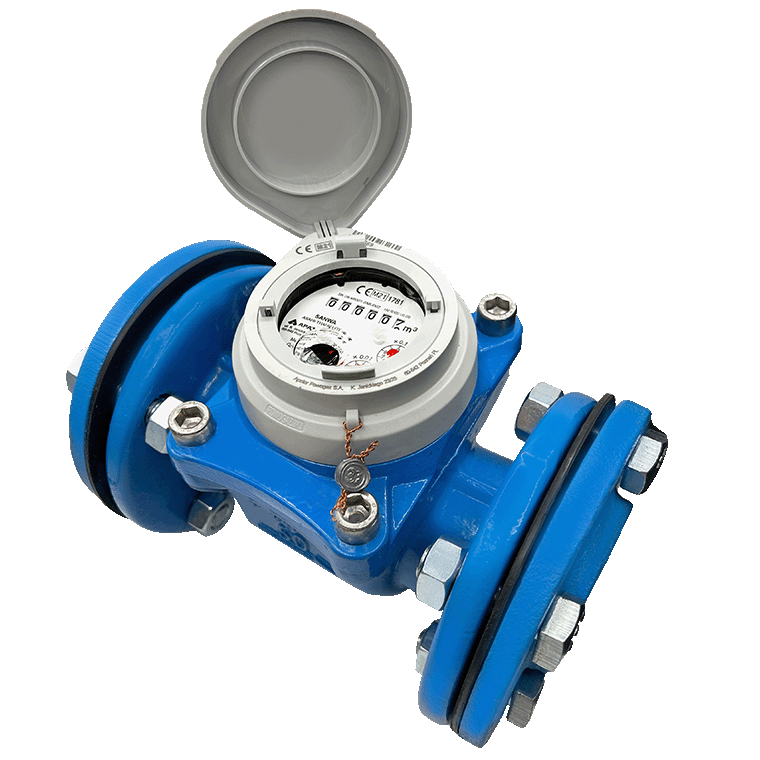 Đồng Hồ Đo Nước SANWA Woltman DN40-300 – Độ Chính Xác Cao, Tiêu Chuẩn Châu Âu