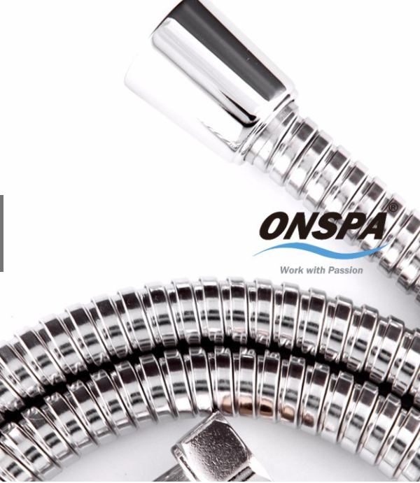 Dây Tắm Cao Cấp Inox 304 Xoay 360° Onspa 1.5m – Chống Rỉ Sét, Siêu Bền, Tiện Lợi!
