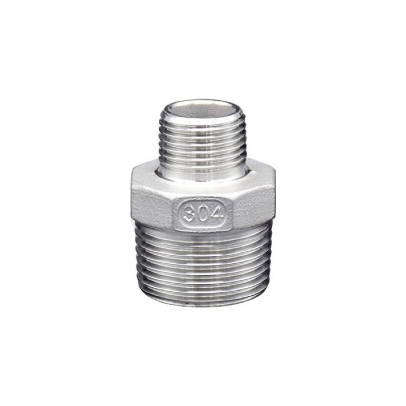 Nối 2 Đầu Ren Ngoài (Kép Giảm) 21x27 Inox 304 – Bền Bỉ, Chống Rỉ Sét, Giá Tốt