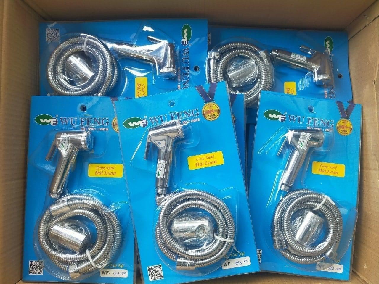 Bộ Xịt Vệ Sinh WUfeng 253HX – Dây Xịt Inox 304 Xoắn Bền Bỉ, Chất Lượng Hàng Đầu