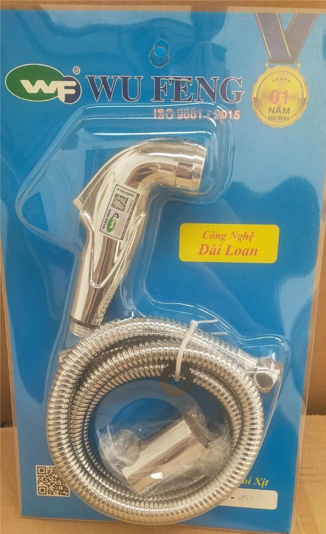 Bộ Xịt Vệ Sinh WUfeng 253JX – Tay Âm, Dây Xịt Inox 304 Xoắn Bền Bỉ, Chất Lượng Hàng Đầu