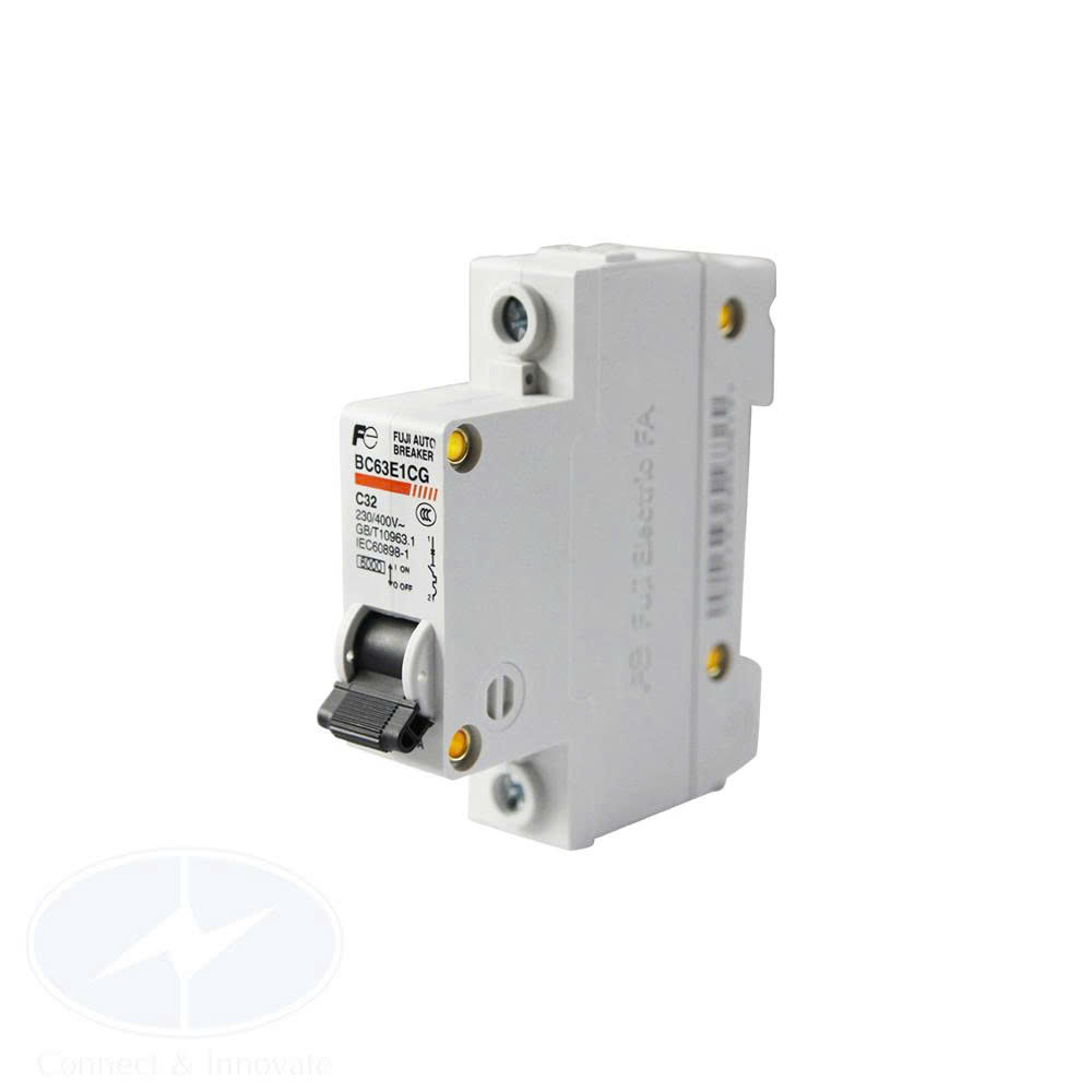 Aptomat MCB Fuji Electric BCL63E0CG-1P006 – 1P, 6A, 6kA, Type B/C/D