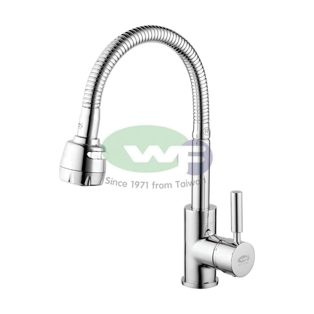 Vòi Rửa Chén Nóng Lạnh Wufeng WF-572 Cao Cấp – Đồng Mạ 6 Lớp Bền Bỉ