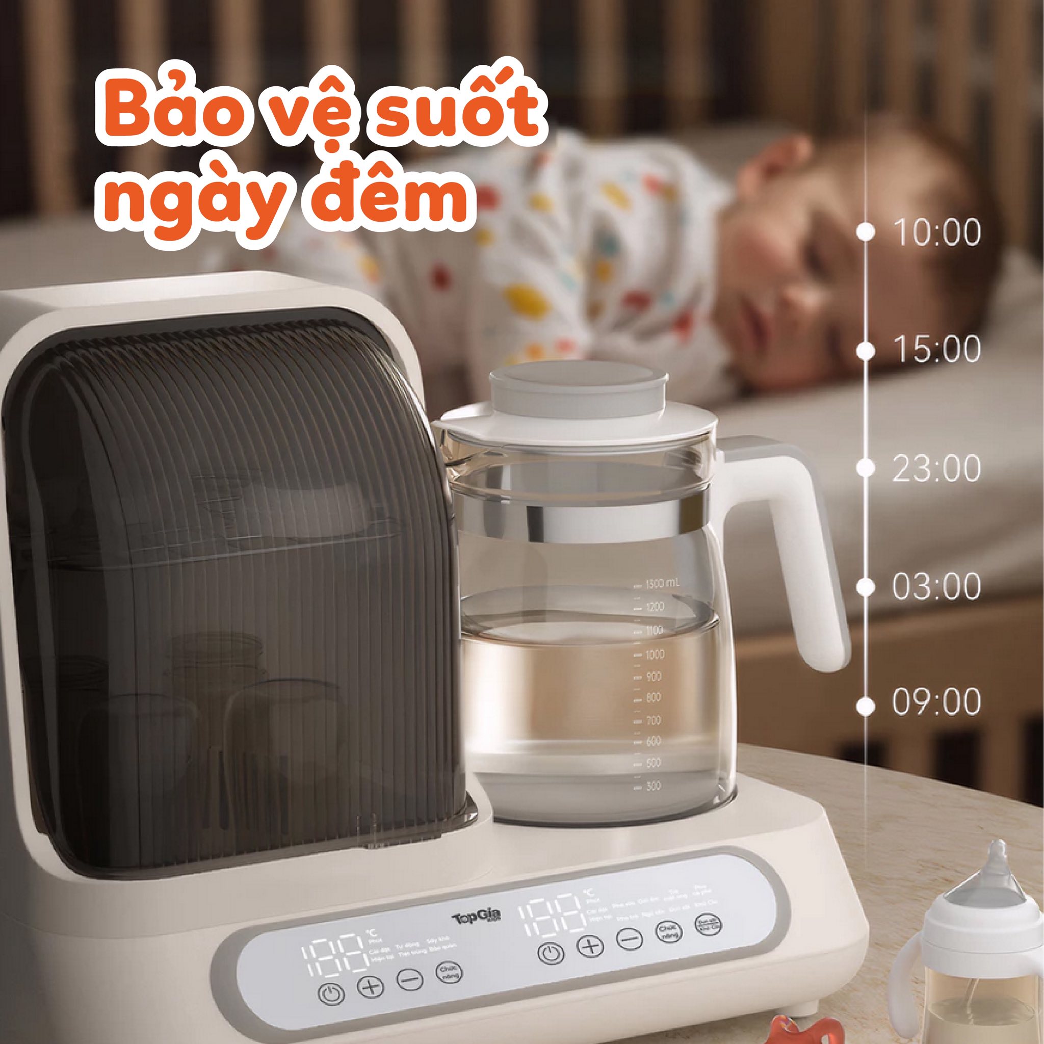 Tiệt trùng an toàn tuyệt đối bằng tia UVC