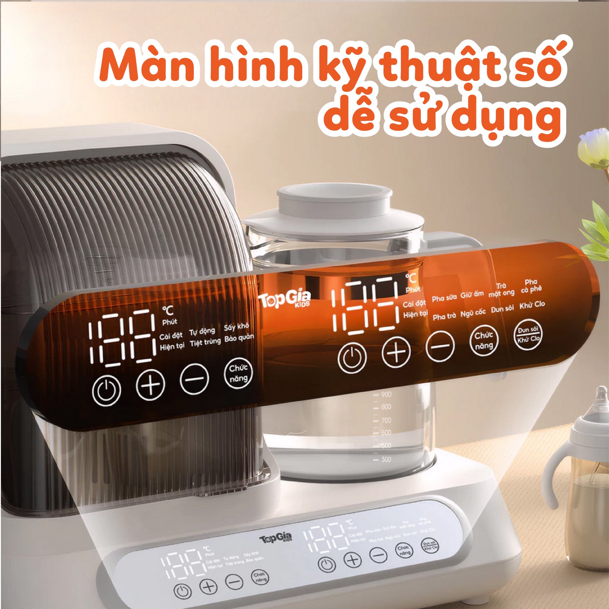 Thiết kế thông minh và dễ dàng sử dụng