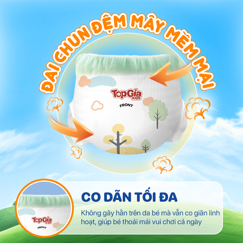 Chun đệm mềm mại êm ái như vòng tay mẹ