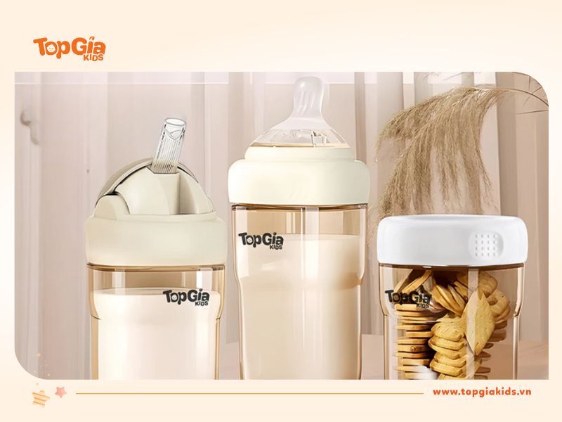 Tại sao nên chọn bình sữa của TopGiaKids cho bé?