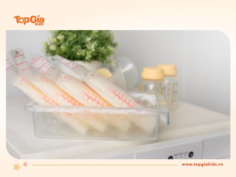 Sữa mẹ rã đông để được bao lâu