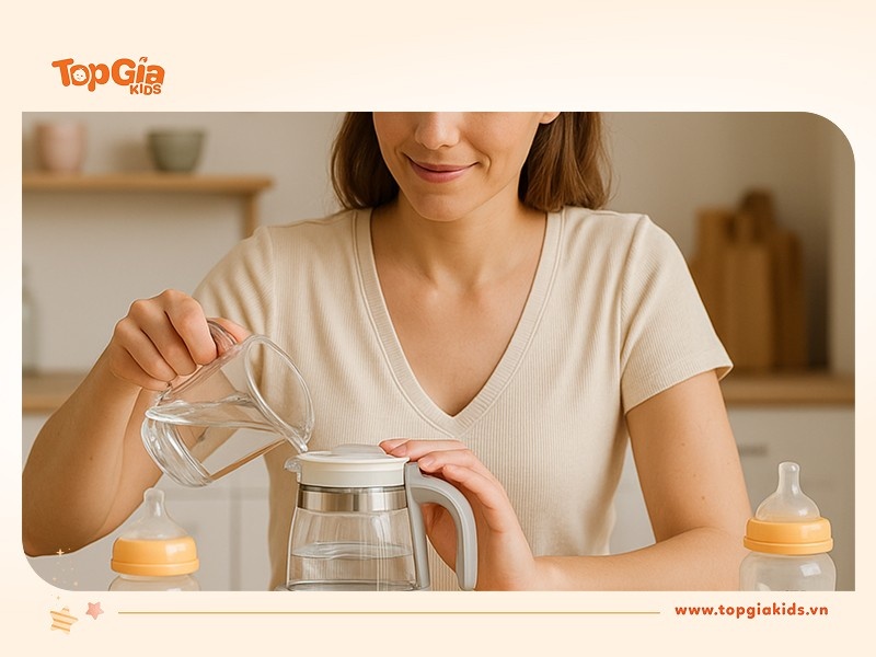 Cách sử dụng máy đun nước pha sữa an toàn chi tiết nhất