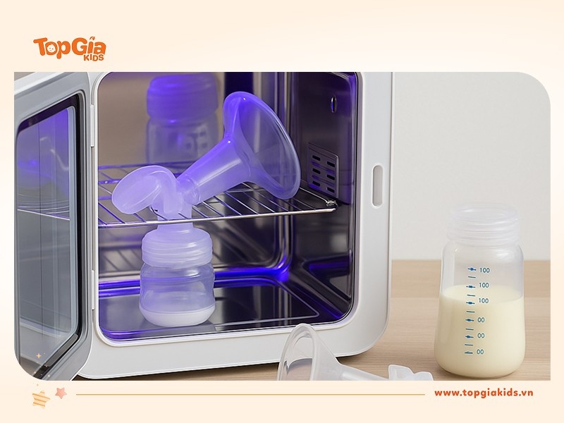 Những điều cần chú ý khi tiệt trùng máy hút sữa bằng máy tiệt trùng UV