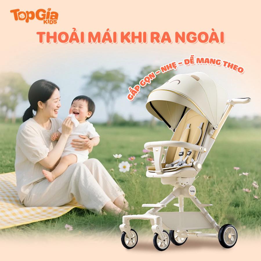 Xe đẩy gấp gọn