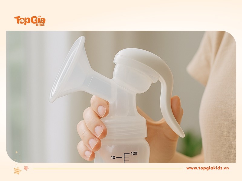 Cách vệ sinh và bảo quản đồ hút sữa bằng tay