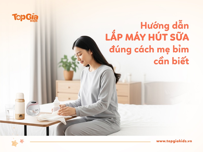 Vì sao cần lắp máy hút sữa đúng kỹ thuật