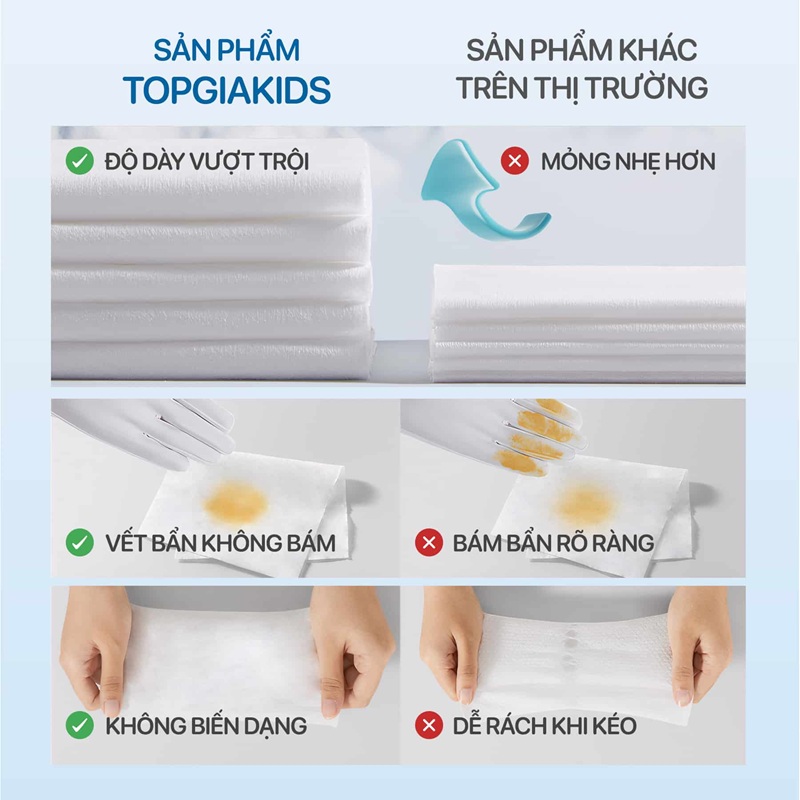 Bí quyết chọn mua khăn giấy ướt chất lượng