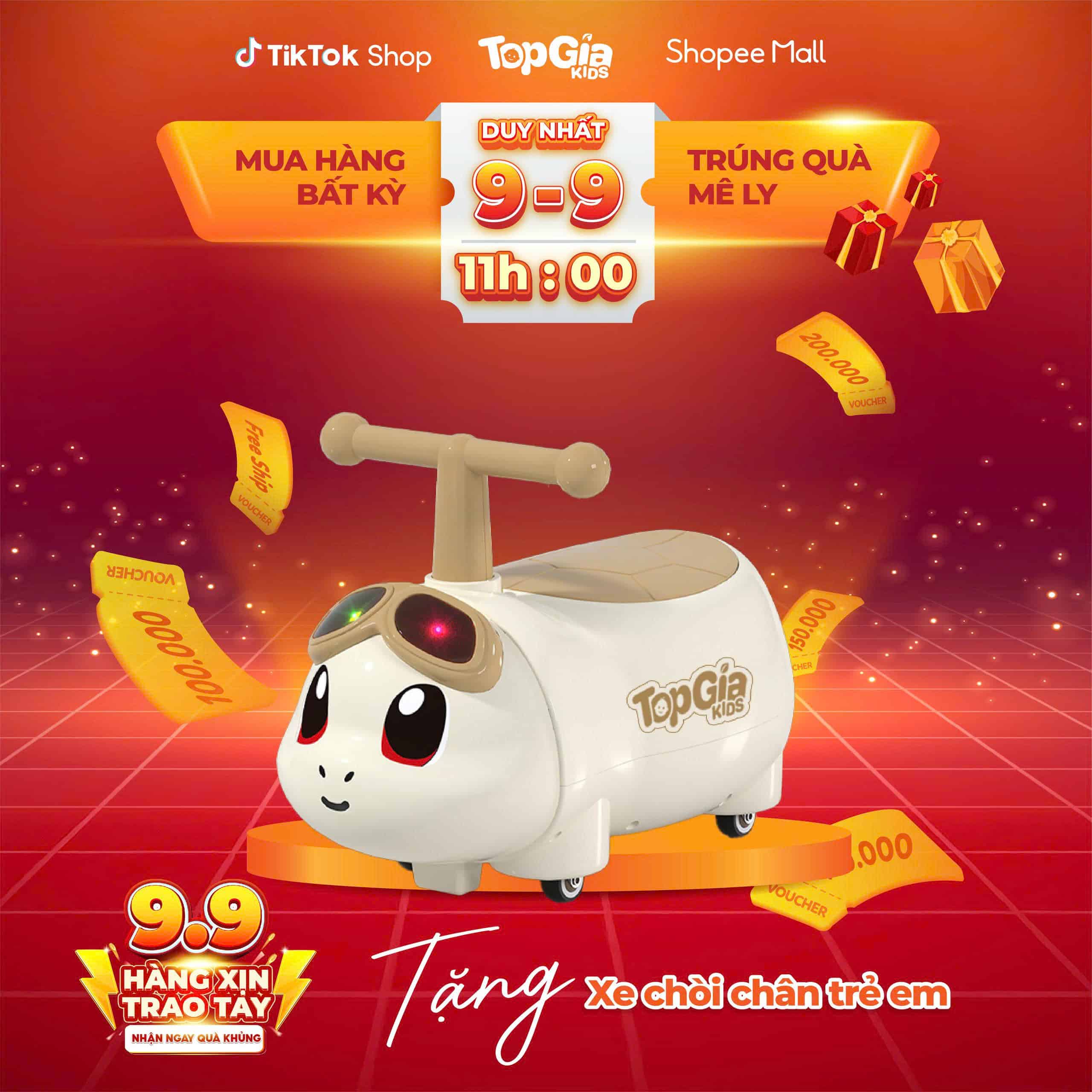 quà tặng siêu sale 9/9