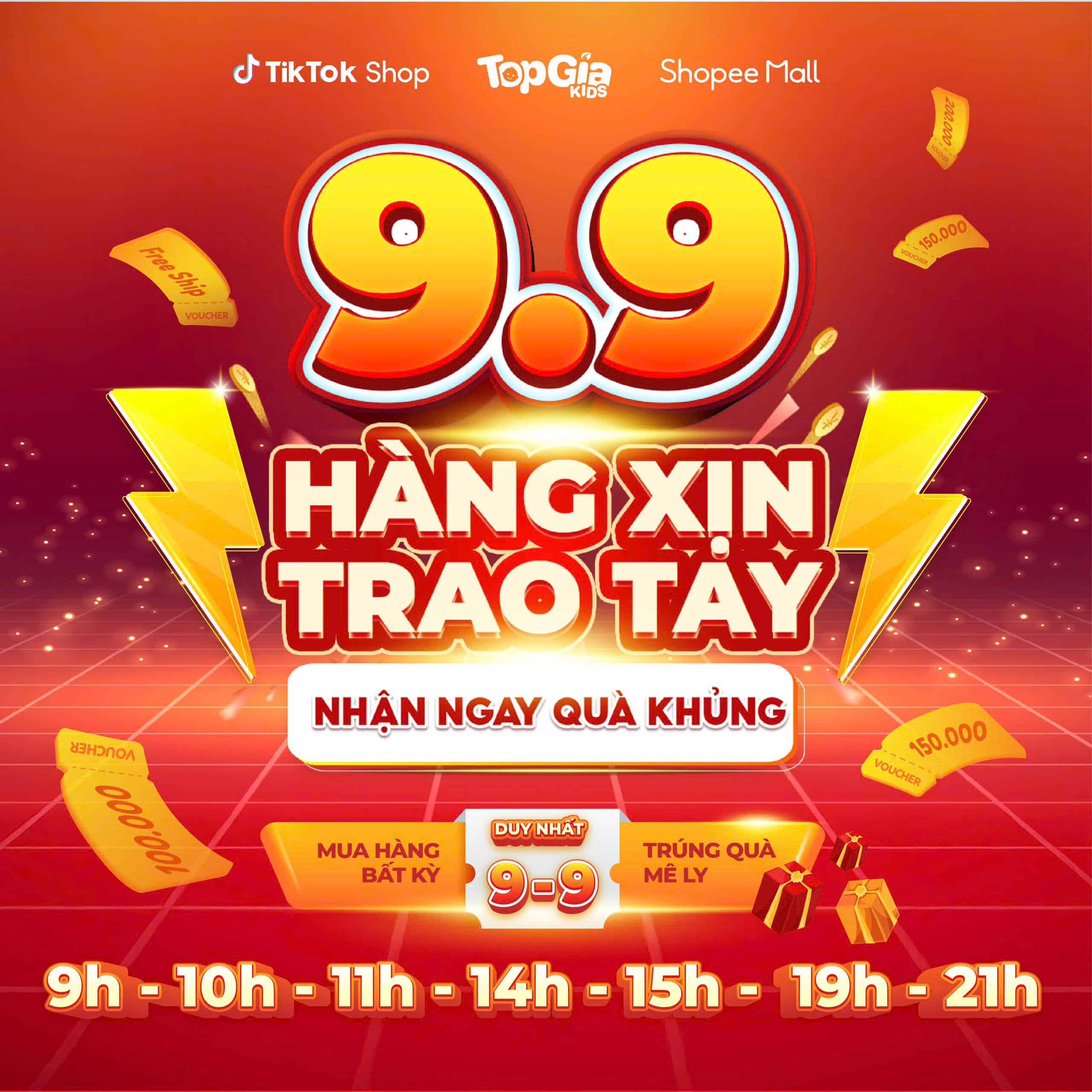 Khung giờ săn Sale 9/9