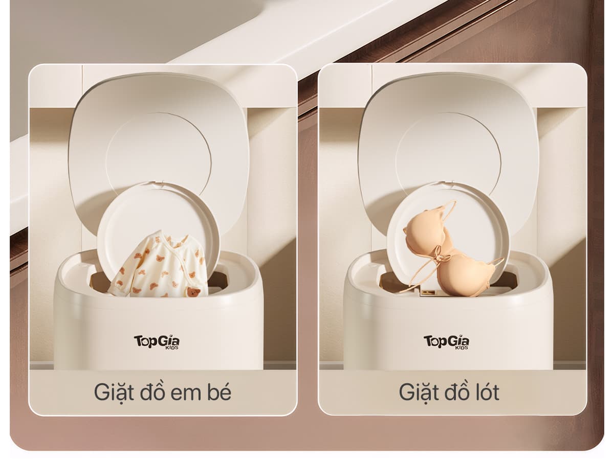 Hướng dẫn sử dụng máy giặt mini topgiakids