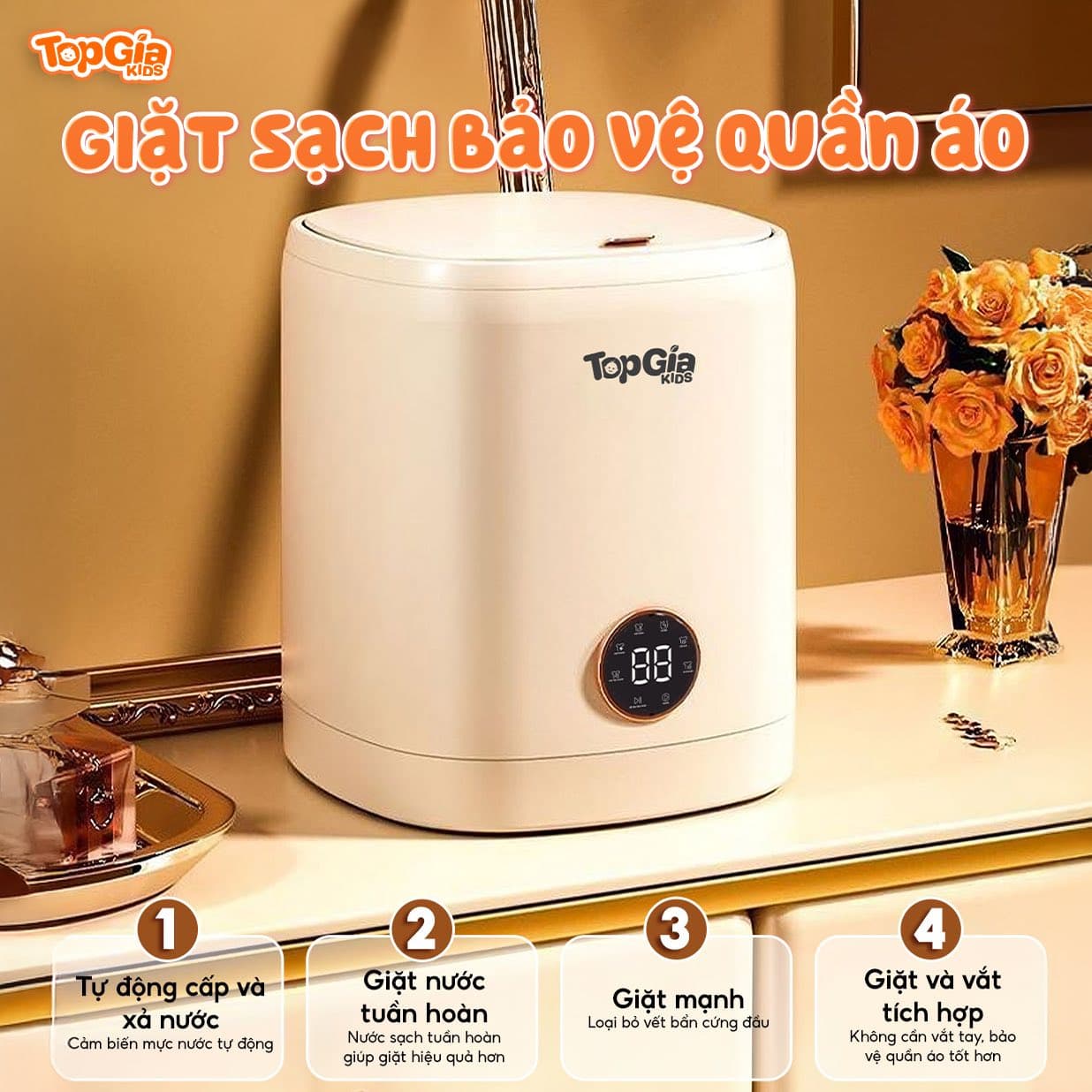 Máy giặt mini Topgiakids M1-09