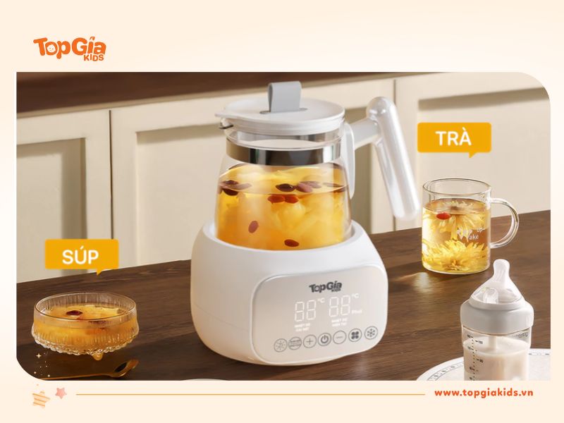 Cách sử dụng máy đun nước pha sữa