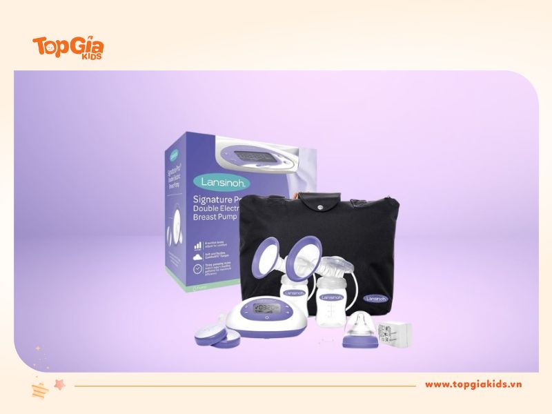 Máy hút sữa điện đôi Lansinoh