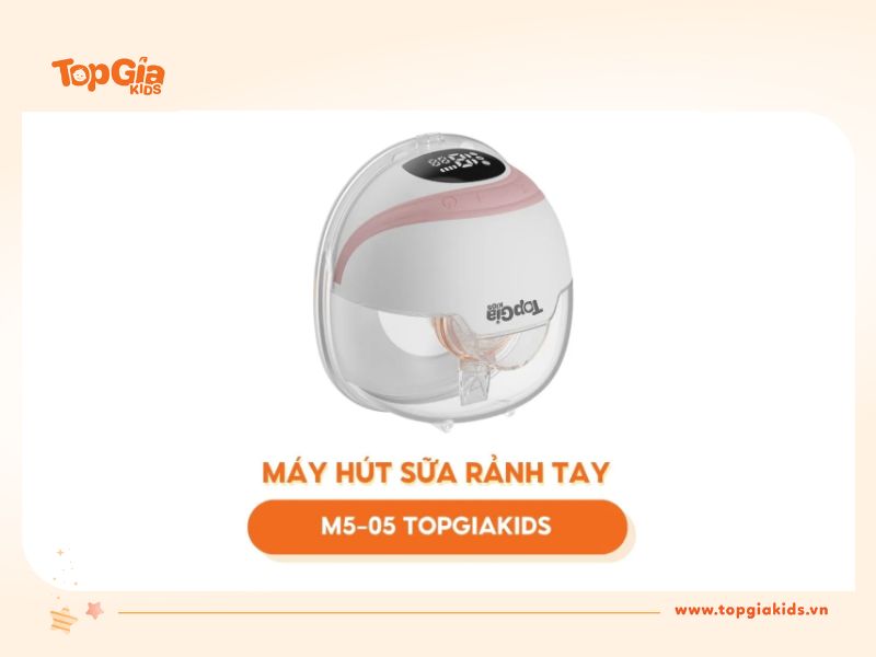 Review máy hút sữa không dây TopGiaKids M5-05