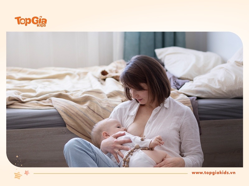 Ưu điểm của việc vừa nằm vừa hút sữa
