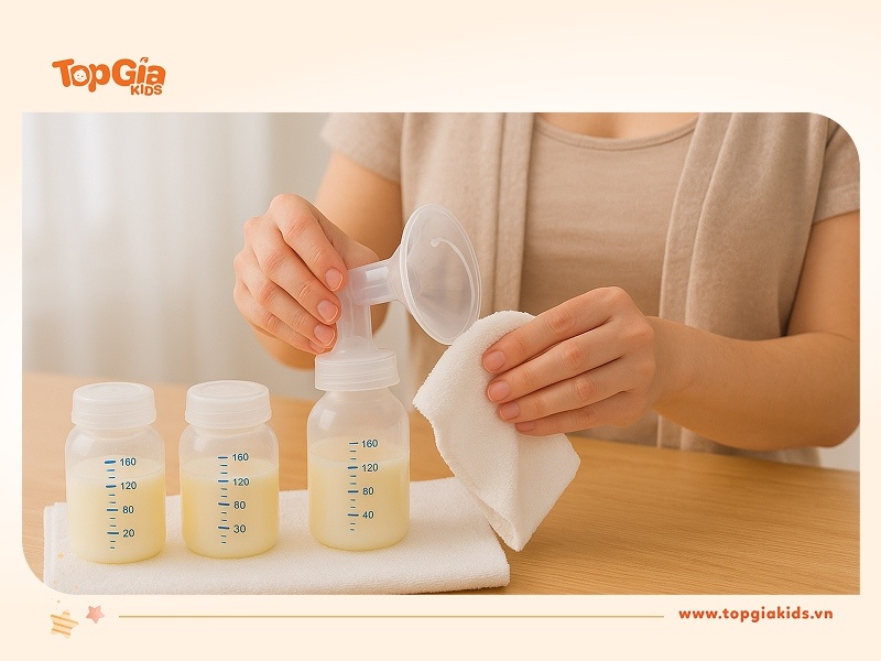 Mẹo vệ sinh máy hút sữa tiết kiệm thời gian sau mỗi lần hút sữa