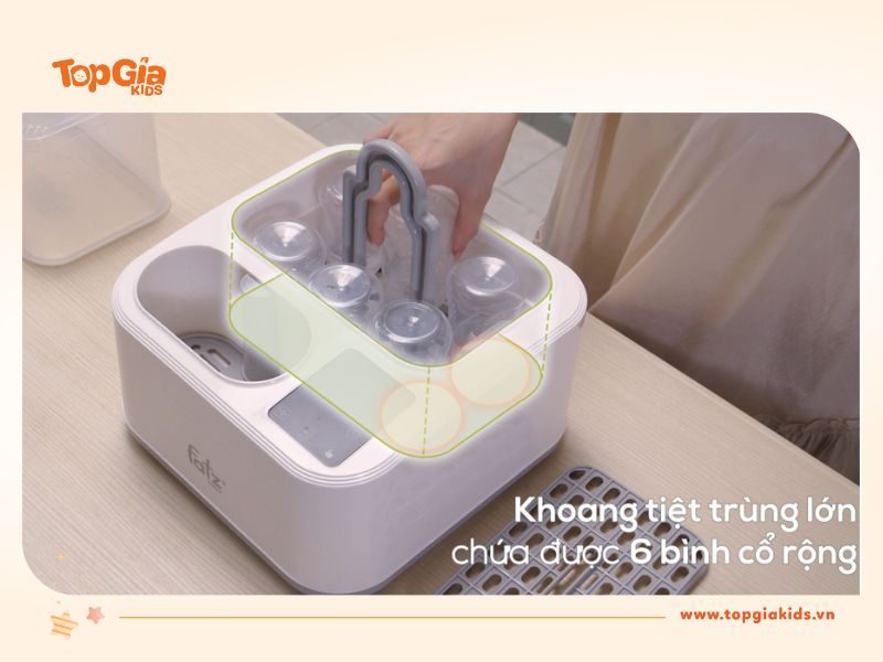 Máy hâm sữa tiệt trùng Fatzbaby CAPTAIN 2 – FB4315SL