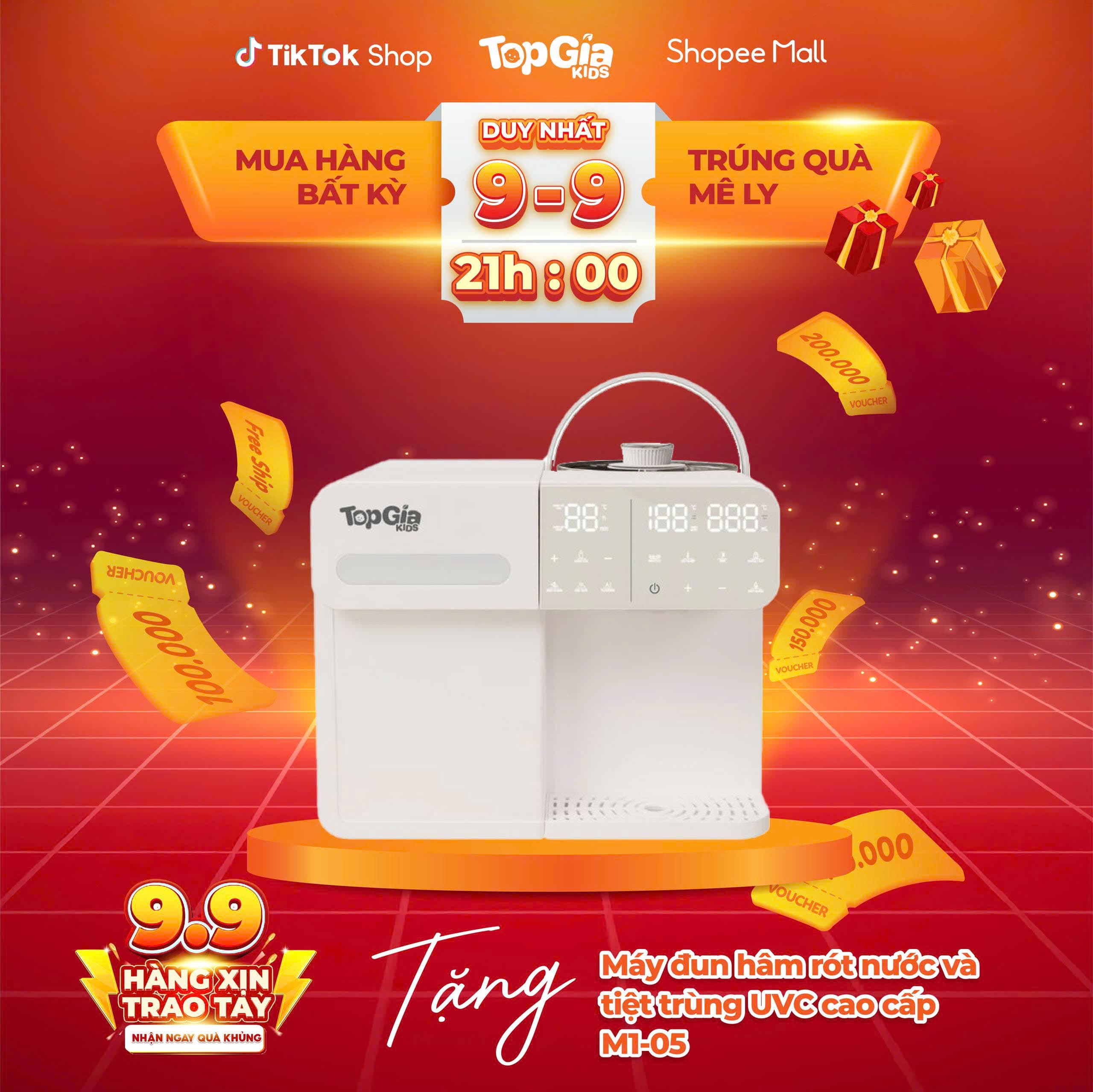 quà tặng siêu sale 9/9