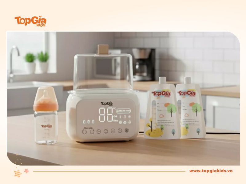 Sữa mẹ vắt ra hâm nóng để được bao lâu?