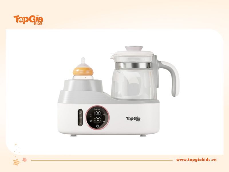 Máy đun nước pha sữa lắc sữa TopGiaKids M3-02