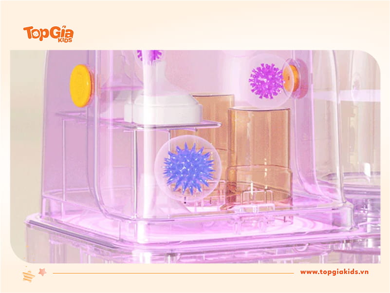 Tia UV ở máy tiệt trùng không gây hại 