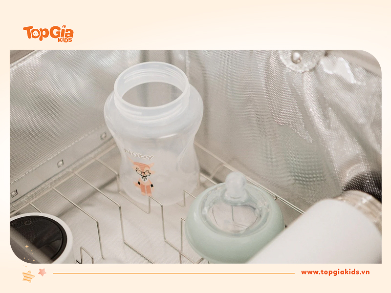 Tiệt trùng bình sữa bao nhiêu lần 1 ngày là hợp lý