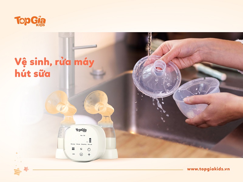 Cách sử dụng máy hút sữa cho mẹ đúng chuẩn