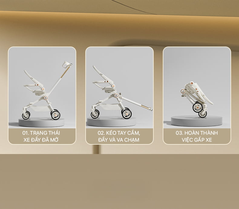 Kinh nghiệm sử dụng xe đẩy cho bé