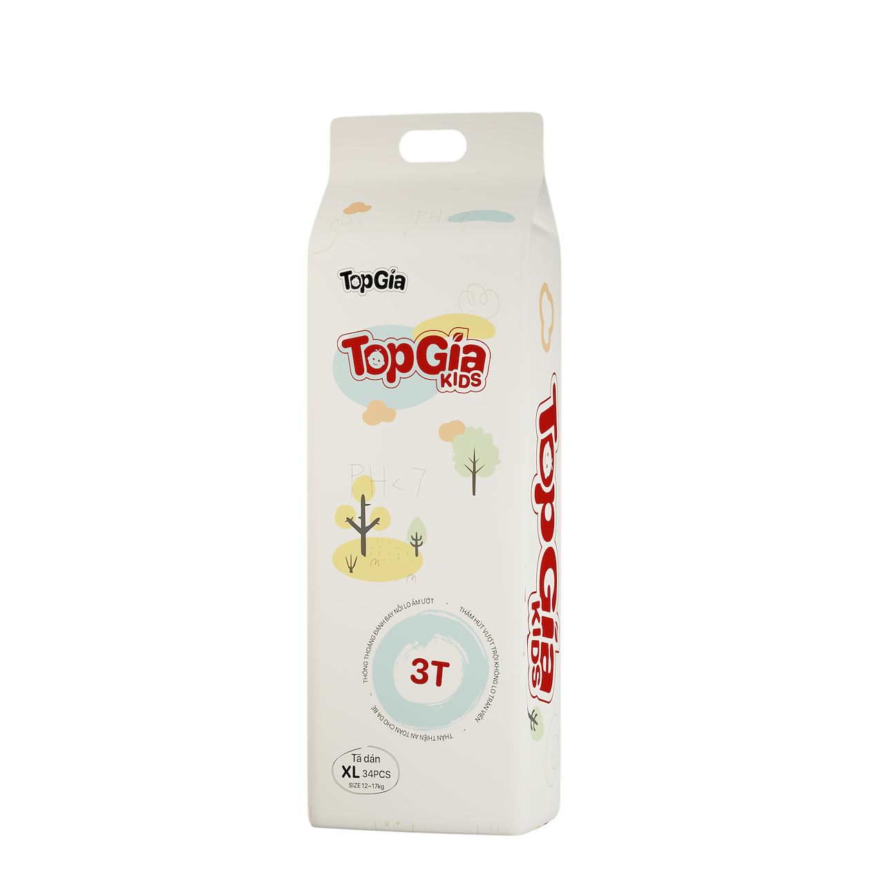 Bỉm - Tã dán TopgiaKids cho bé đủ Size S/M/L/XL