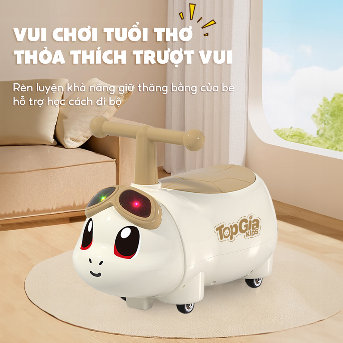 Xe chòi chân trẻ em TopGiaKids