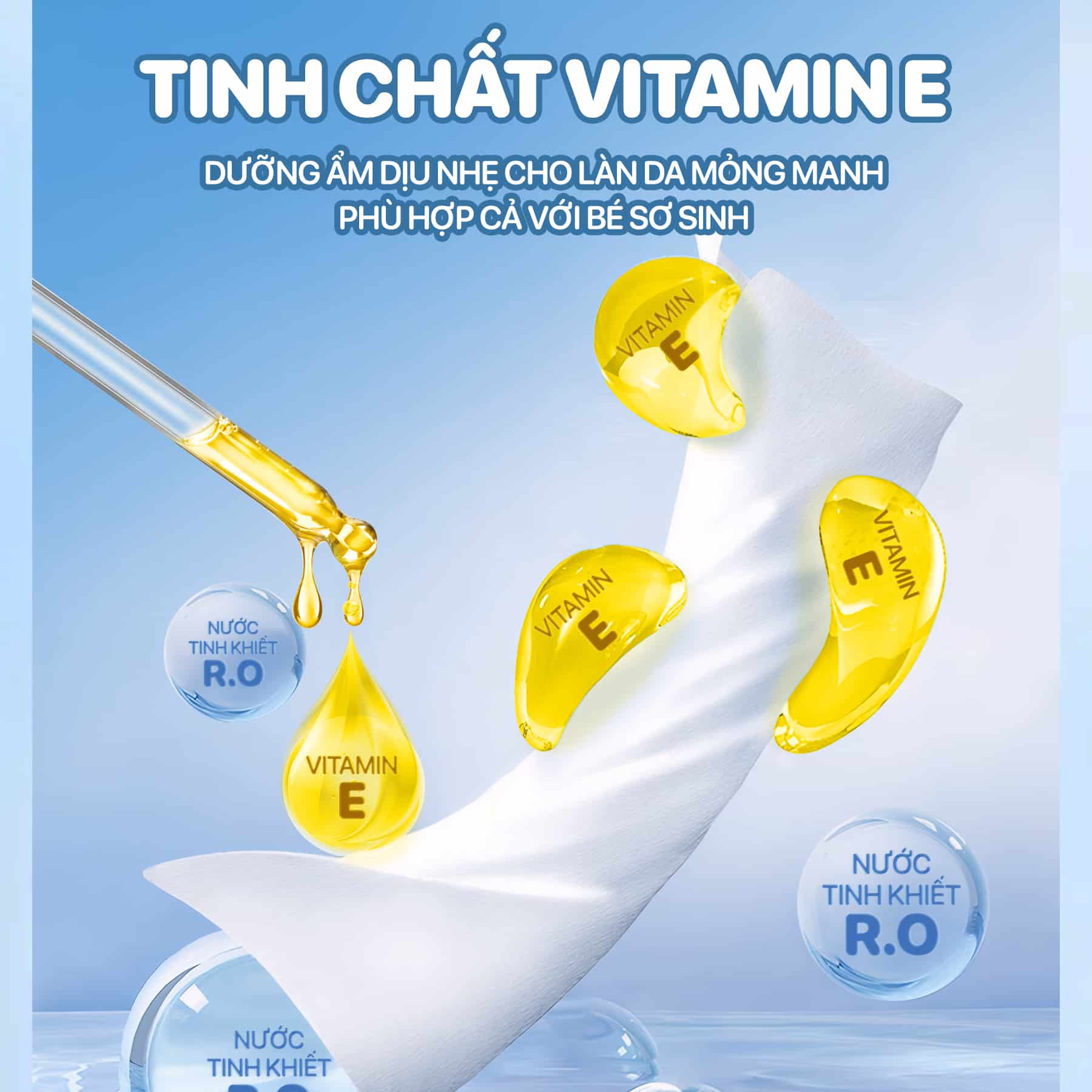 Khăn ướt trẻ em TopgiaKids (Thùng 6 gói)