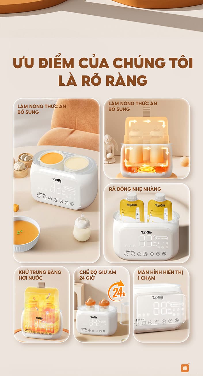 Máy hâm sữa M2-01