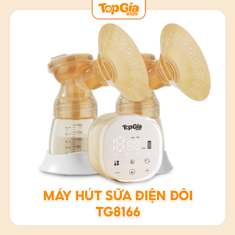 Máy hút sữa điện đôi cao cấp TopgiaKids TG-8166