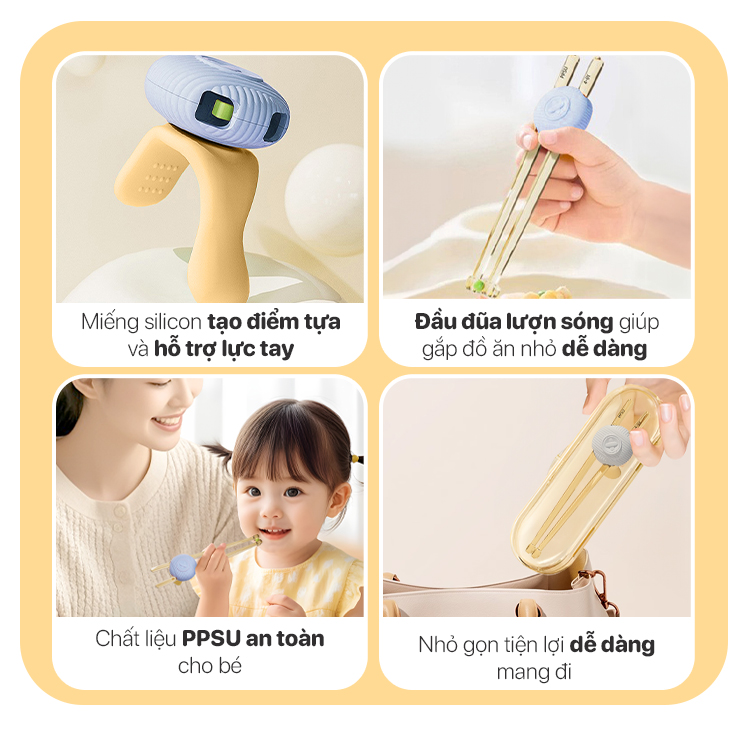 Đũa tập gắp cho bé