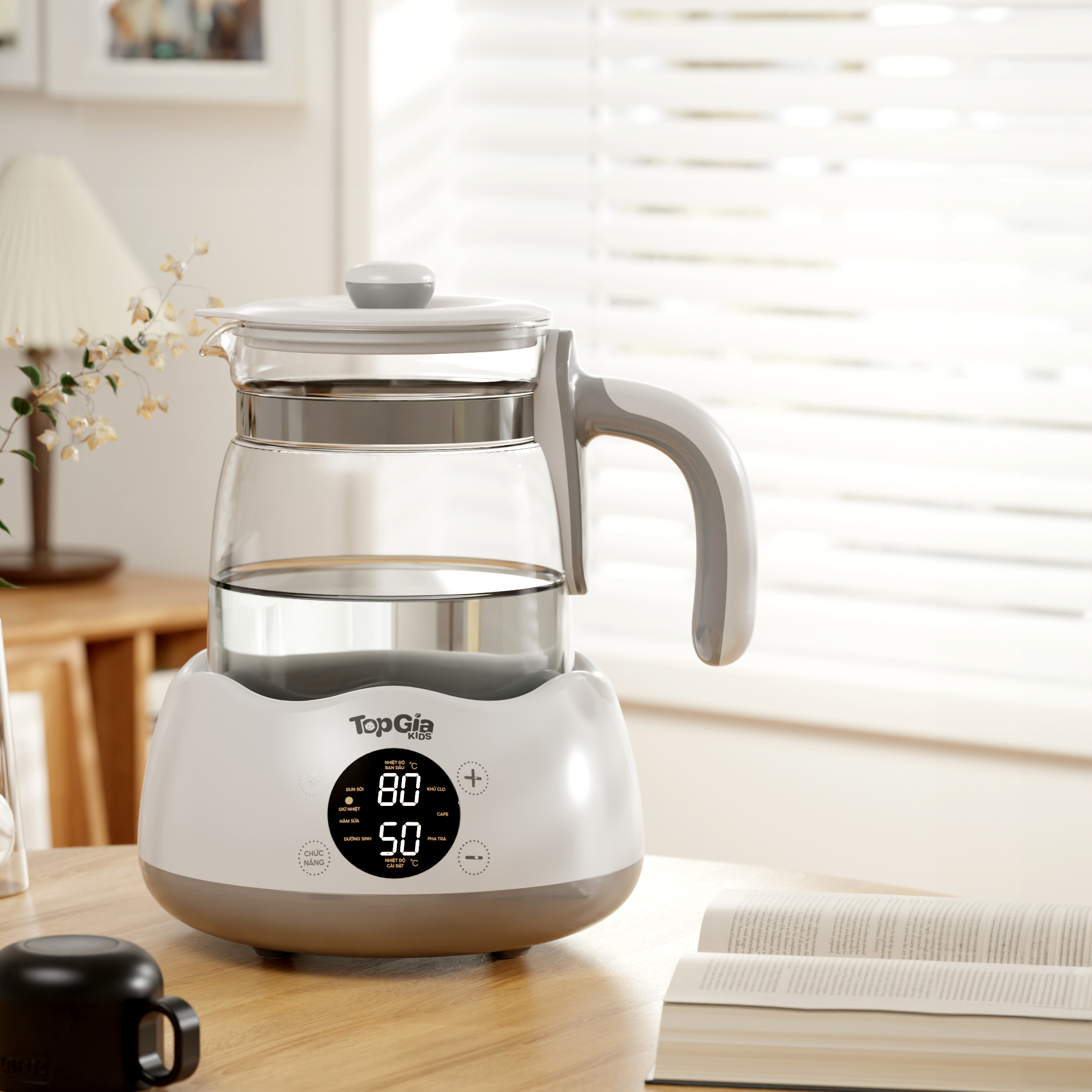 Máy đun nước hâm sữa TopgiaKids M3-01