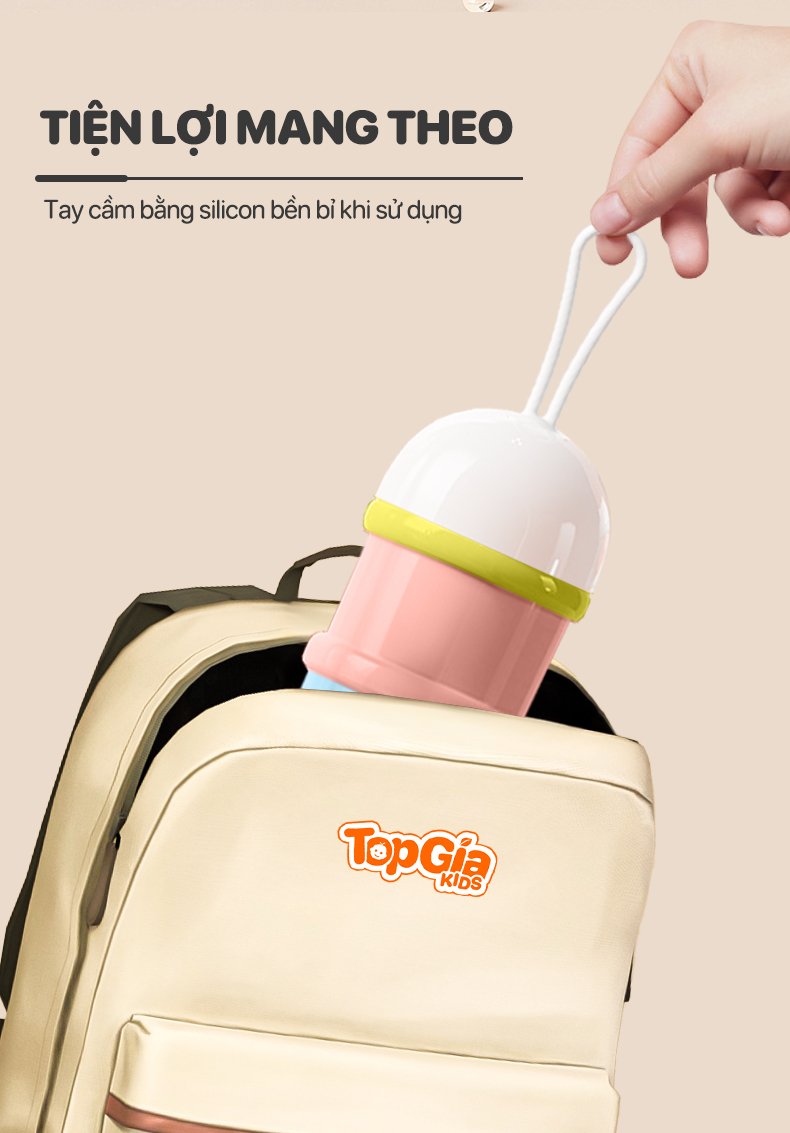 Hộp đựng sữa bột TopgiaKids