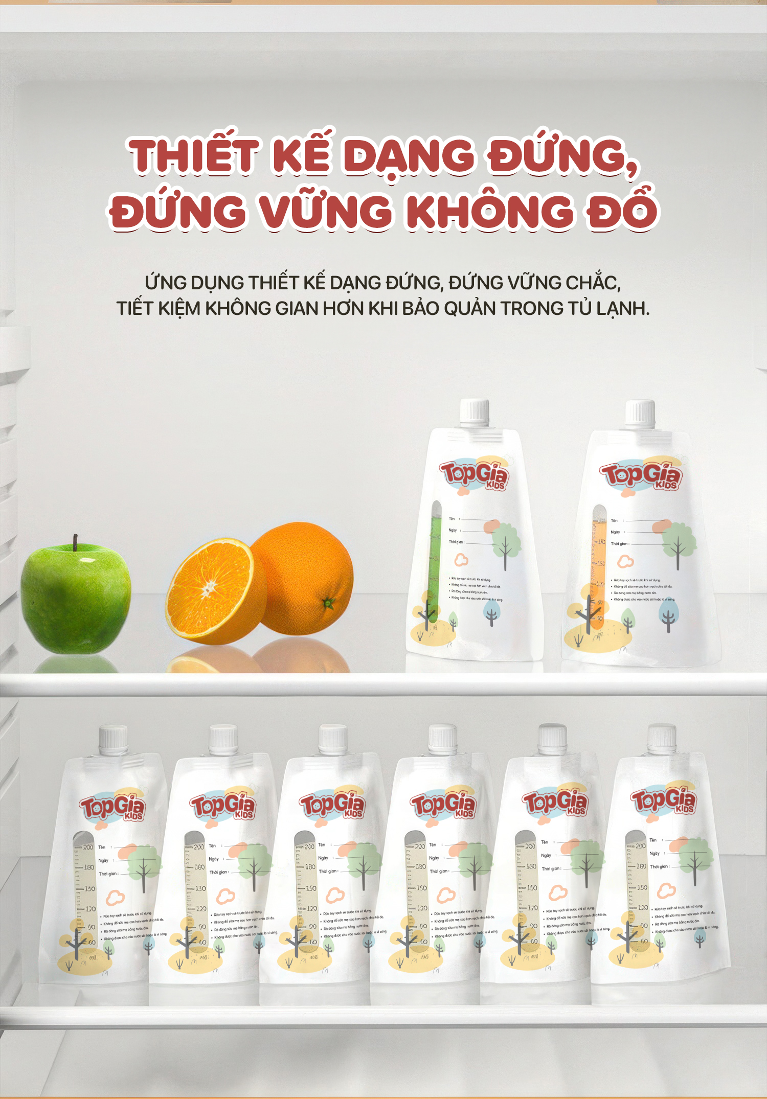 Túi trữ sữa TopgiaKids