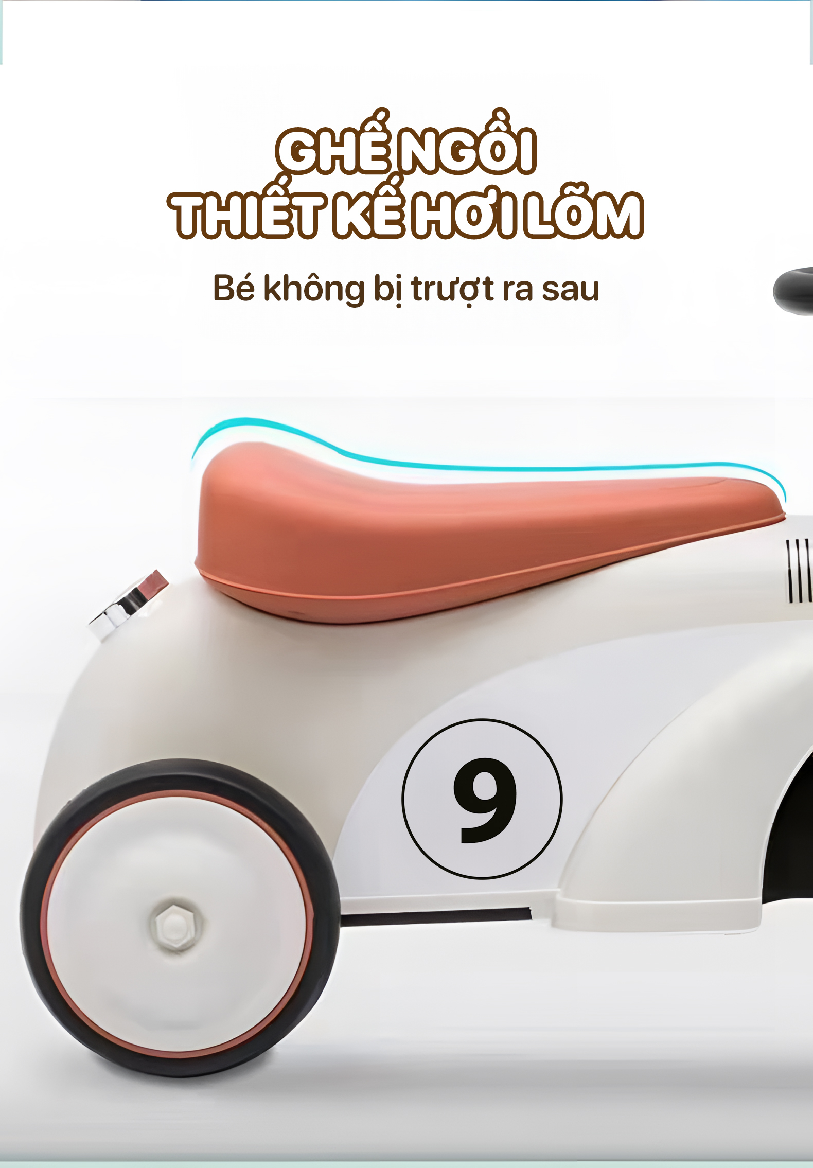 Xe chòi kiểu xe oto TopgiaKids M7-08