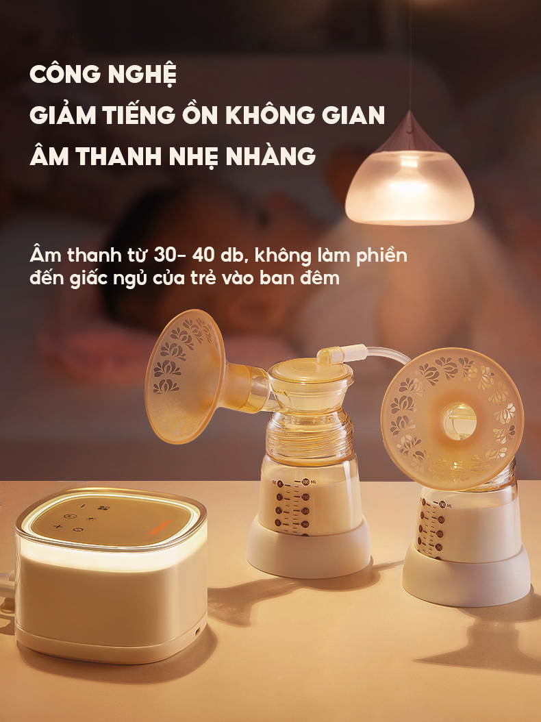 Máy hút sữa điện đôi cao cấp TopgiaKids M5-03