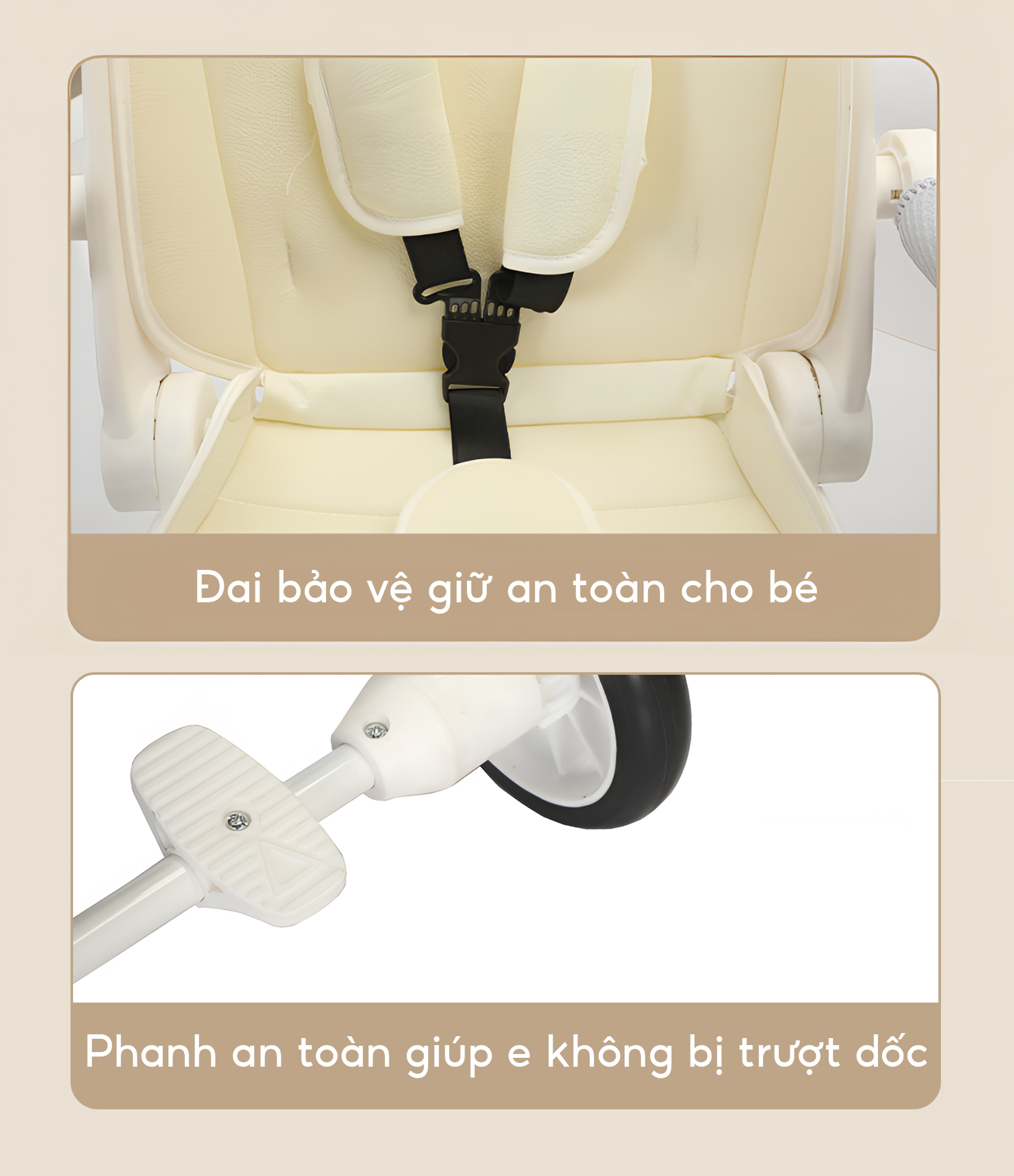 Xe đẩy gấp gọn trẻ em TopgiaKids M7-01