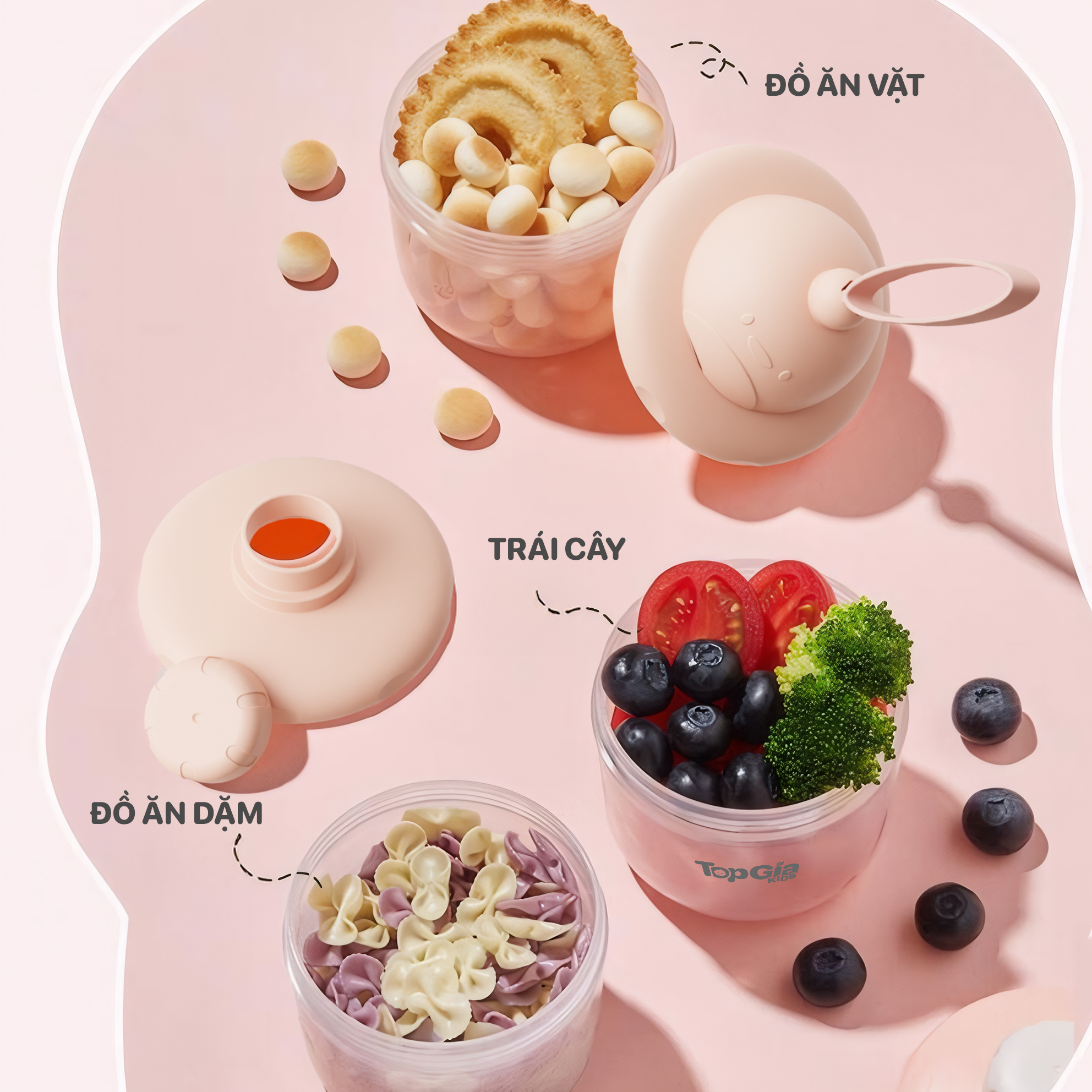 Hộp đựng sữa bột trẻ em