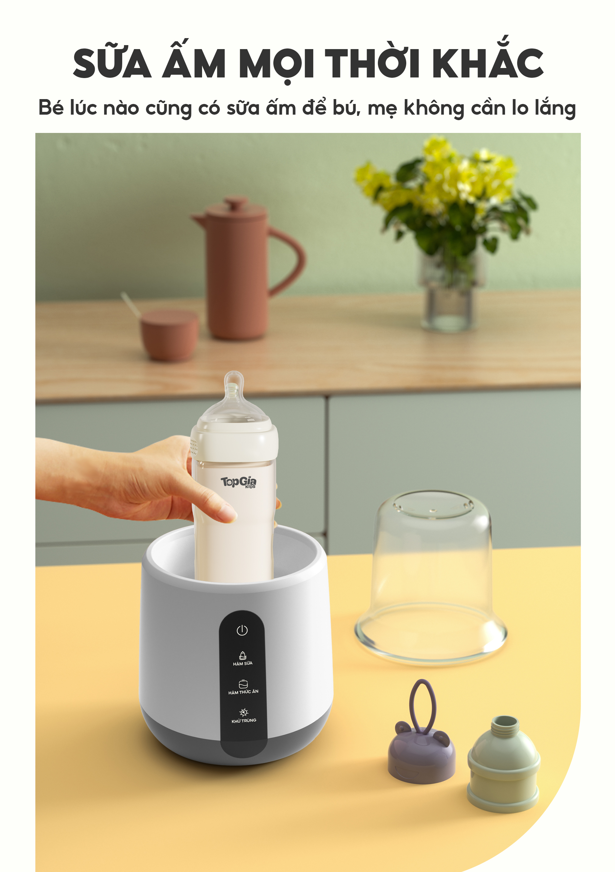 Máy hâm sữa TopgiaKids M4-01